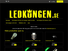 Tablet Screenshot of ledkungen.se